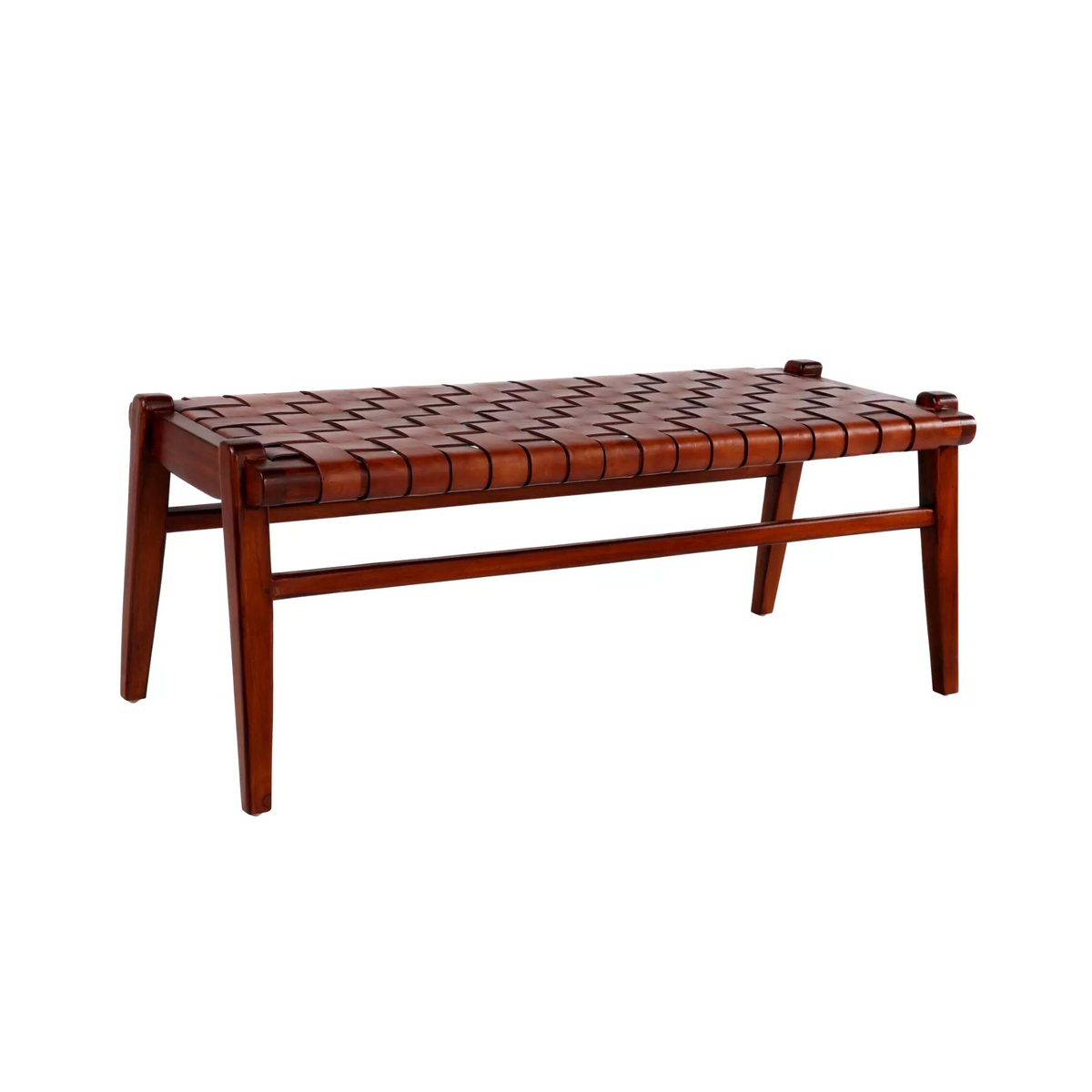 Einar Woven Leather Bench Saddle