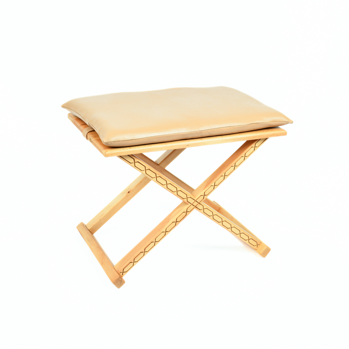 Handcrafted Mid Century-Modern X Stool & Coffee Table The Versatile 2-in-1 Solution