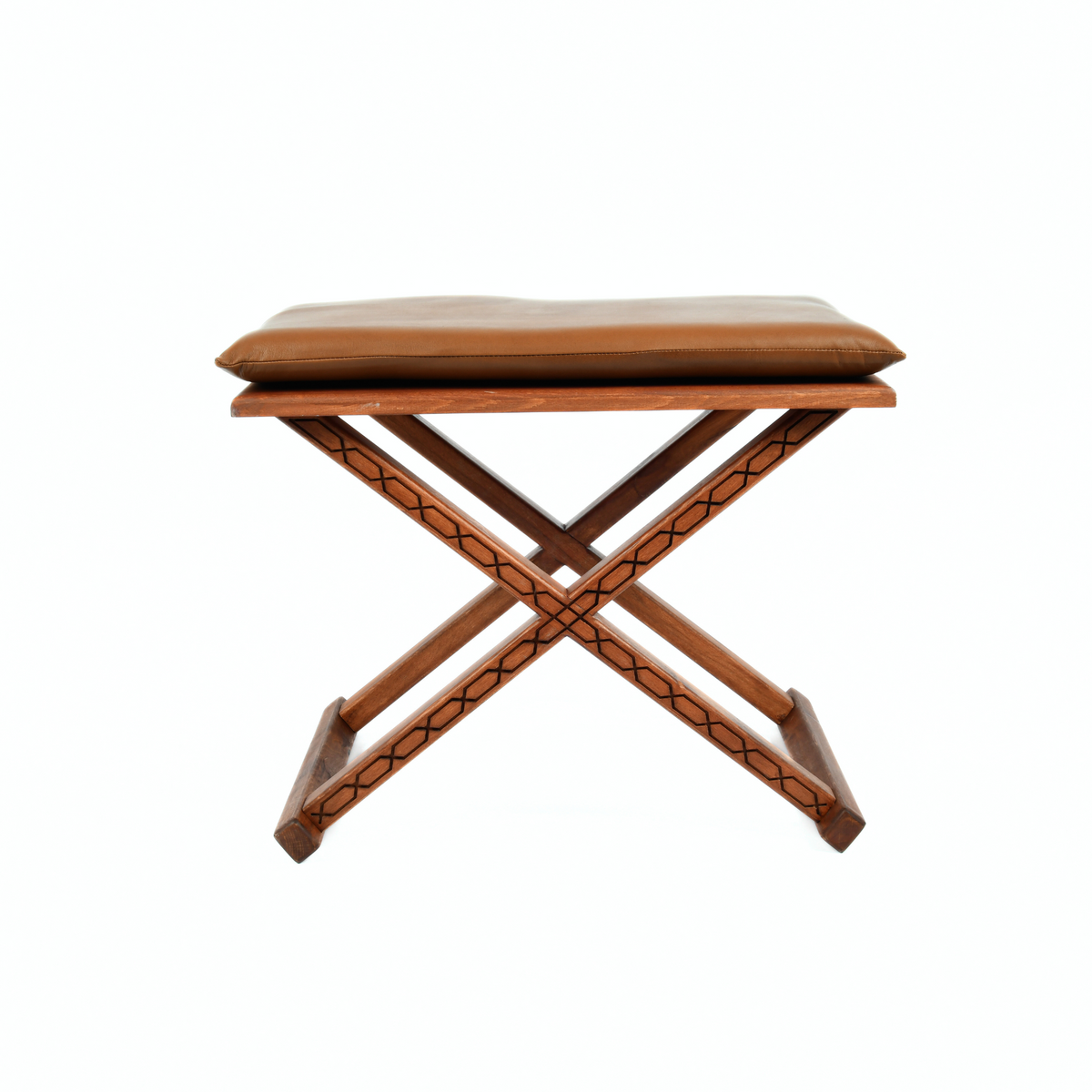 Handcrafted Mid Century-Modern X Stool & Coffee Table The Versatile 2-in-1 Solution