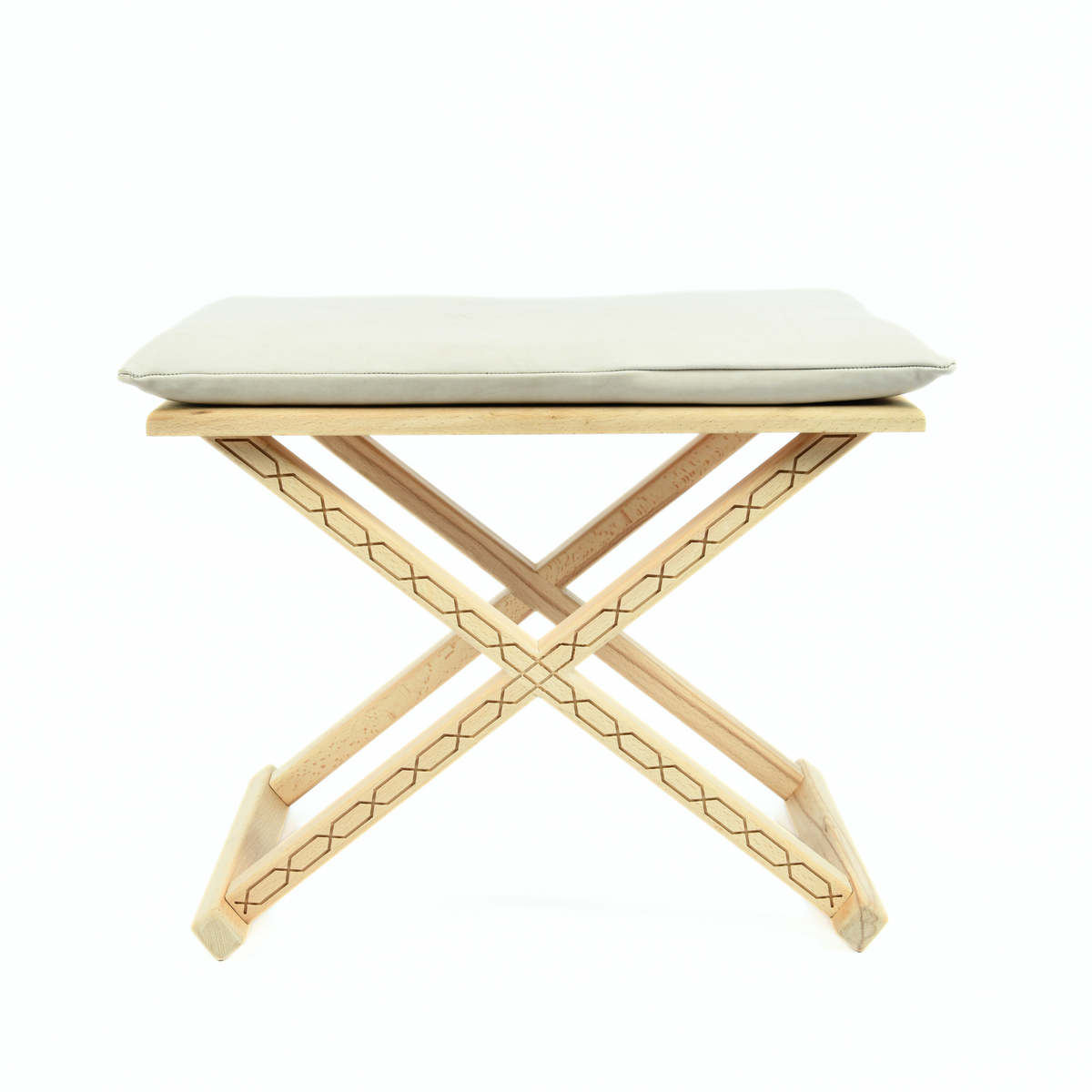 Handcrafted Mid Century-Modern X Stool & Coffee Table The Versatile 2-in-1 Solution