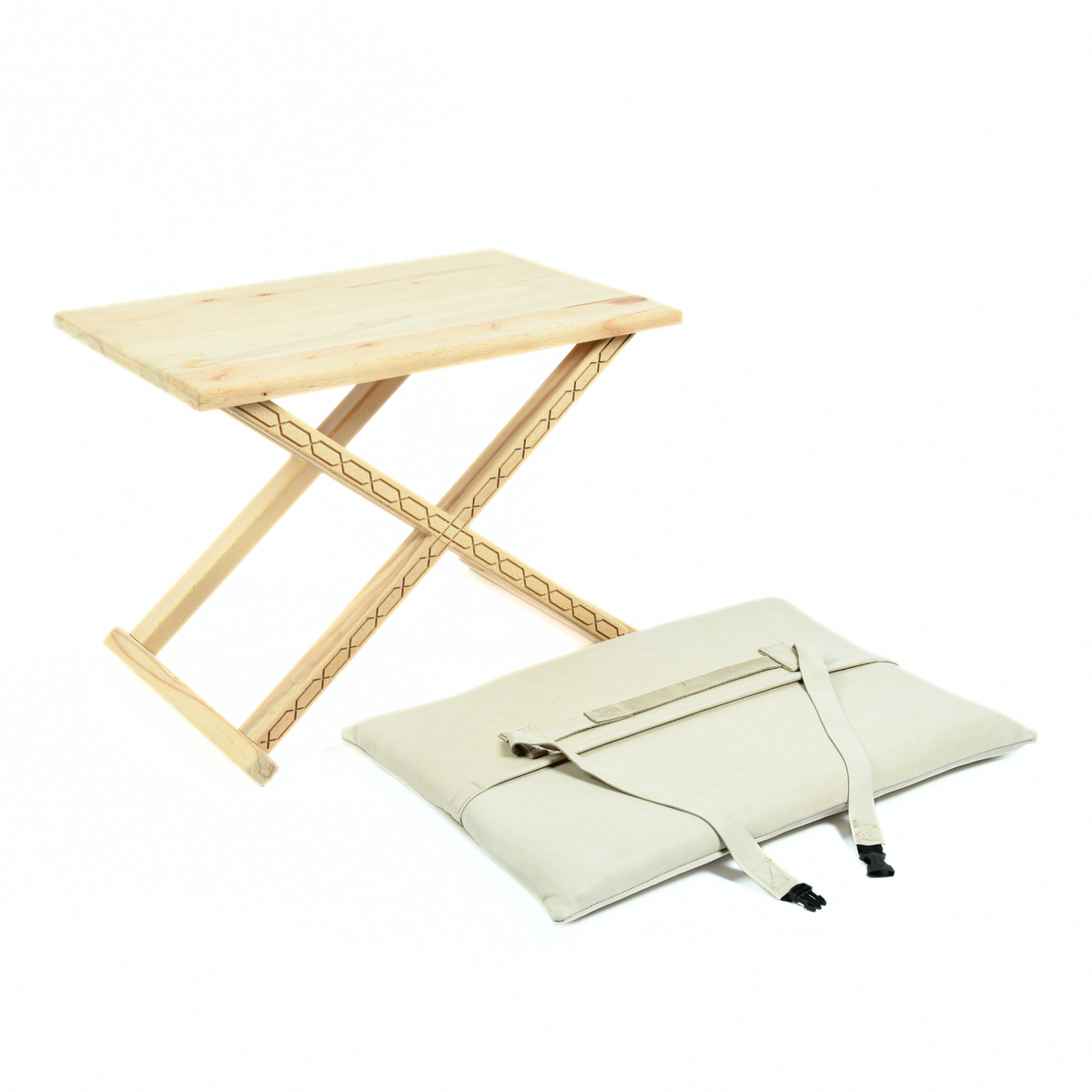 Handcrafted Mid Century-Modern X Stool & Coffee Table The Versatile 2-in-1 Solution