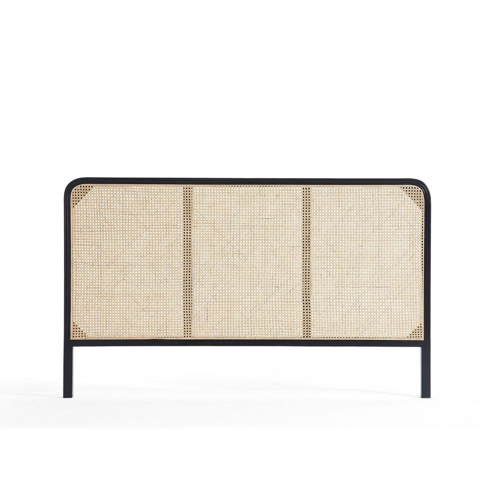Artisan-Made Rattan Headboard: A Touch of Luxury.