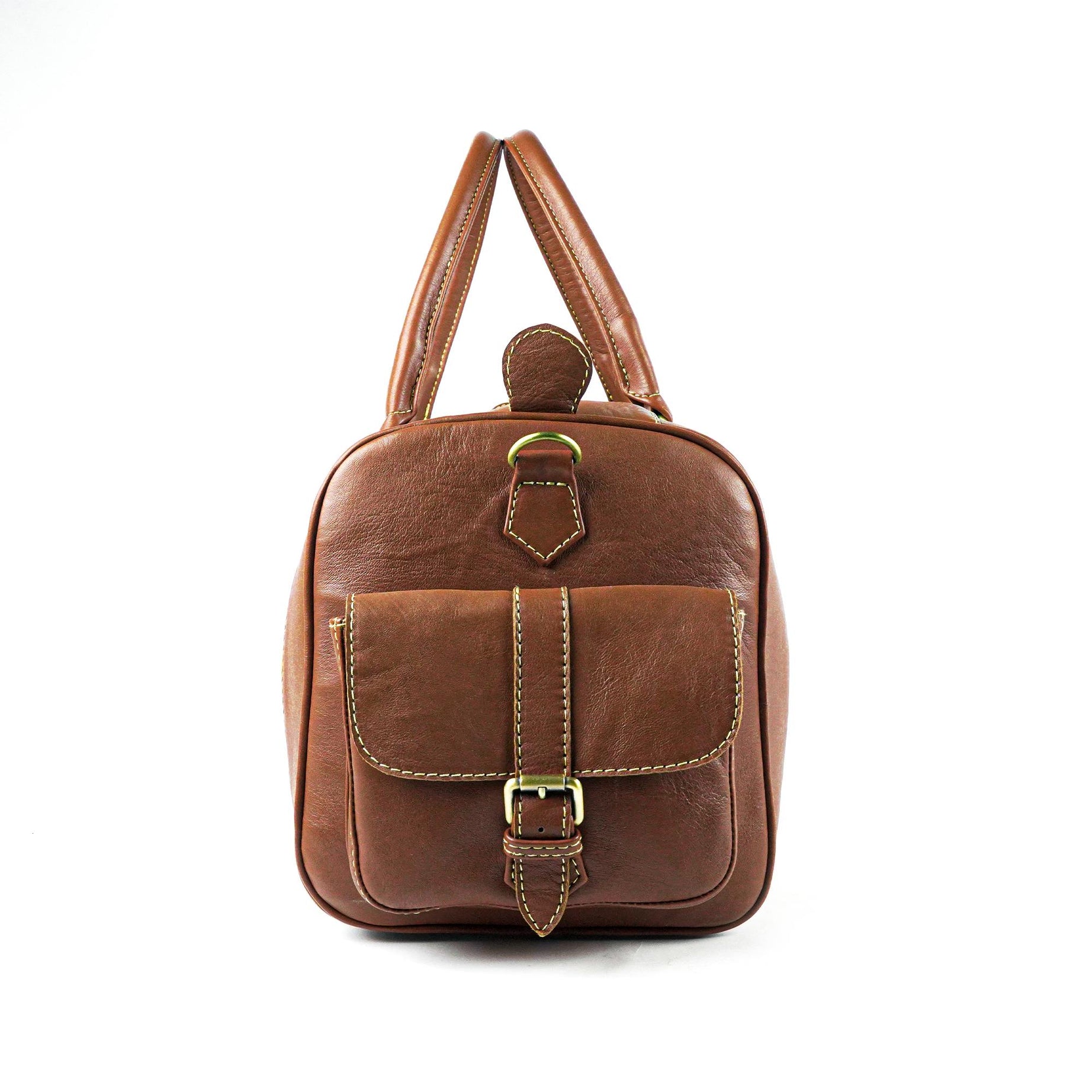 Leather Aurora Kilim Travel Bag