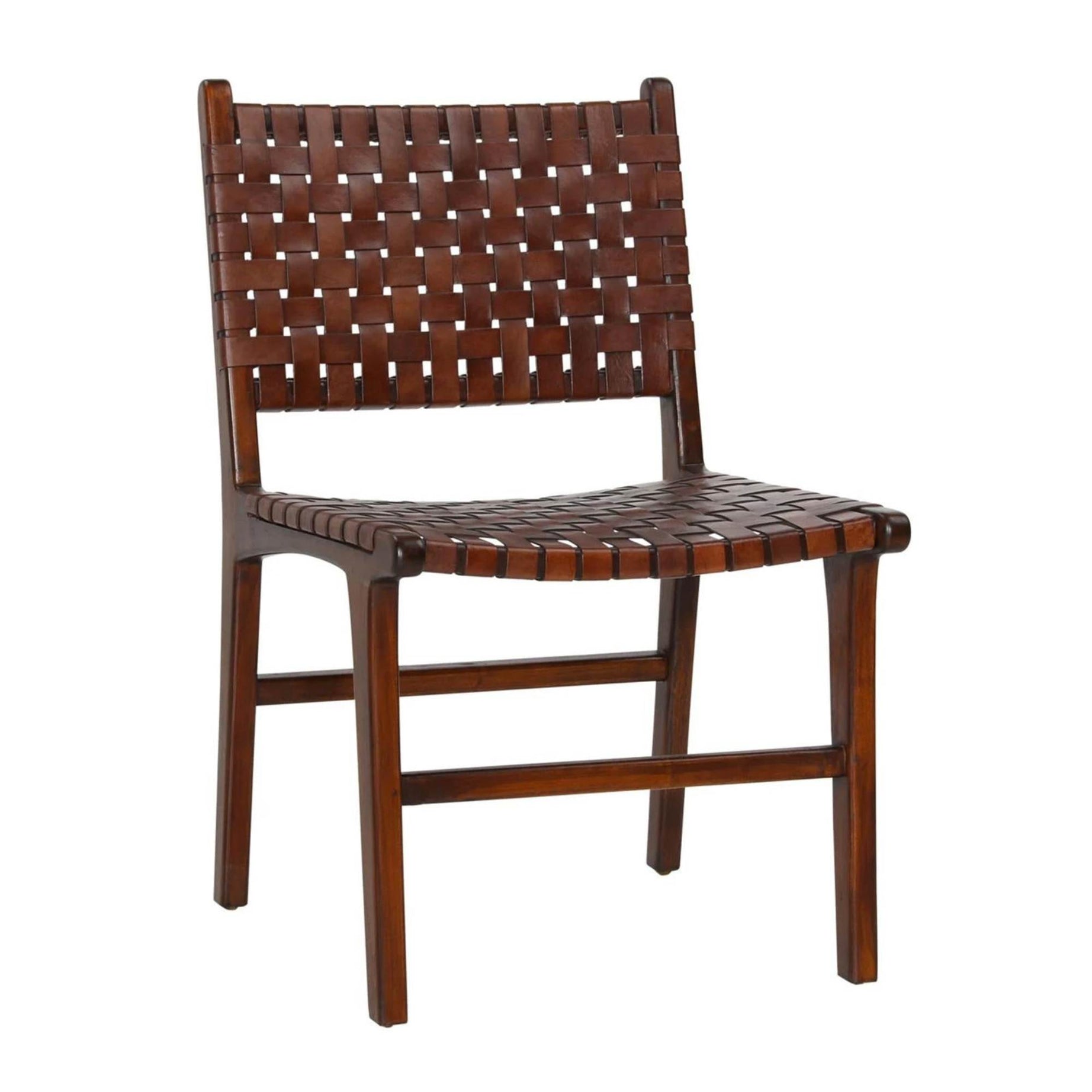 Bohemian-inspired Ljus dining chair, blending rustic charm with modern design.