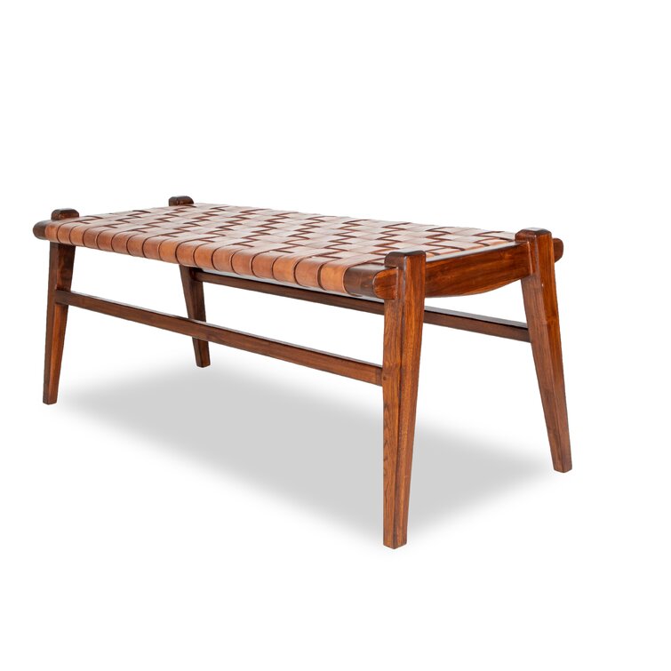 Einar Woven Leather Bench Saddle 