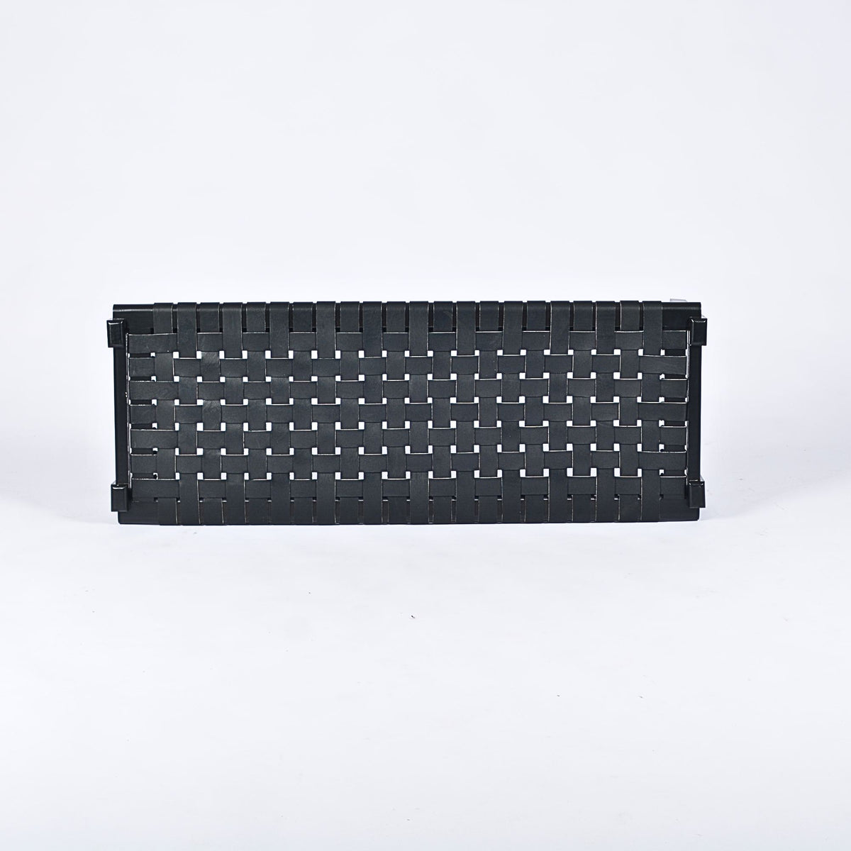 Strap Leather Black Bench