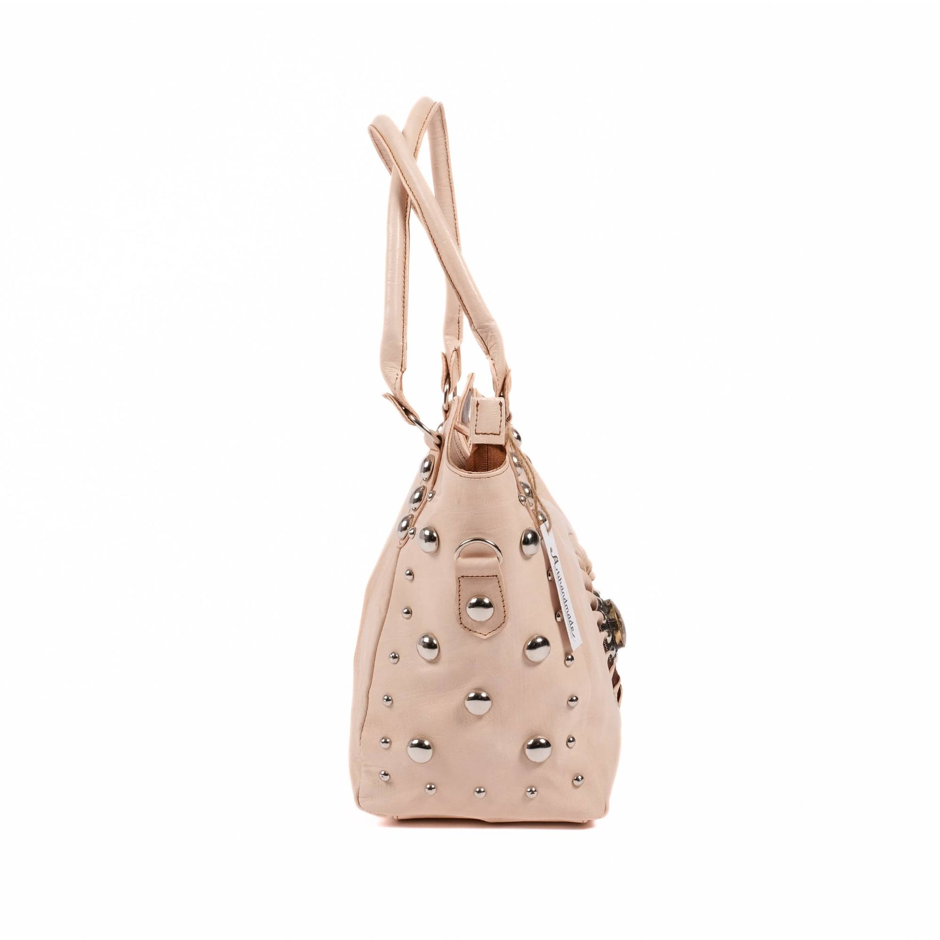 The Sun Leather Tote Bag - Natural