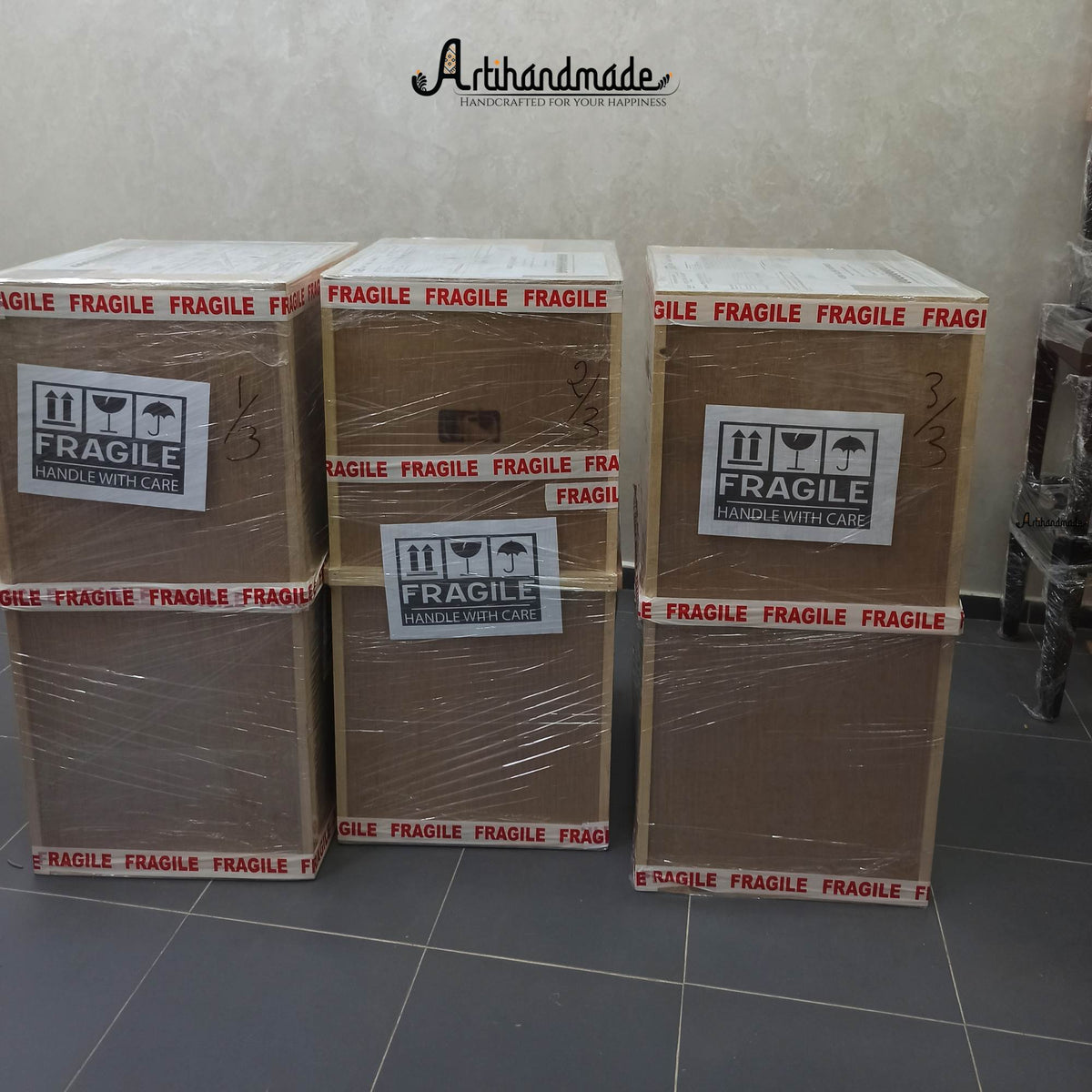 wooden box protection counter stools kitchen