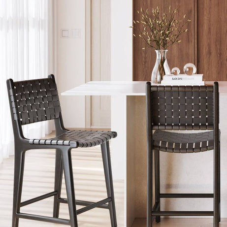 Bar stools - Kitchen Black counter height stools