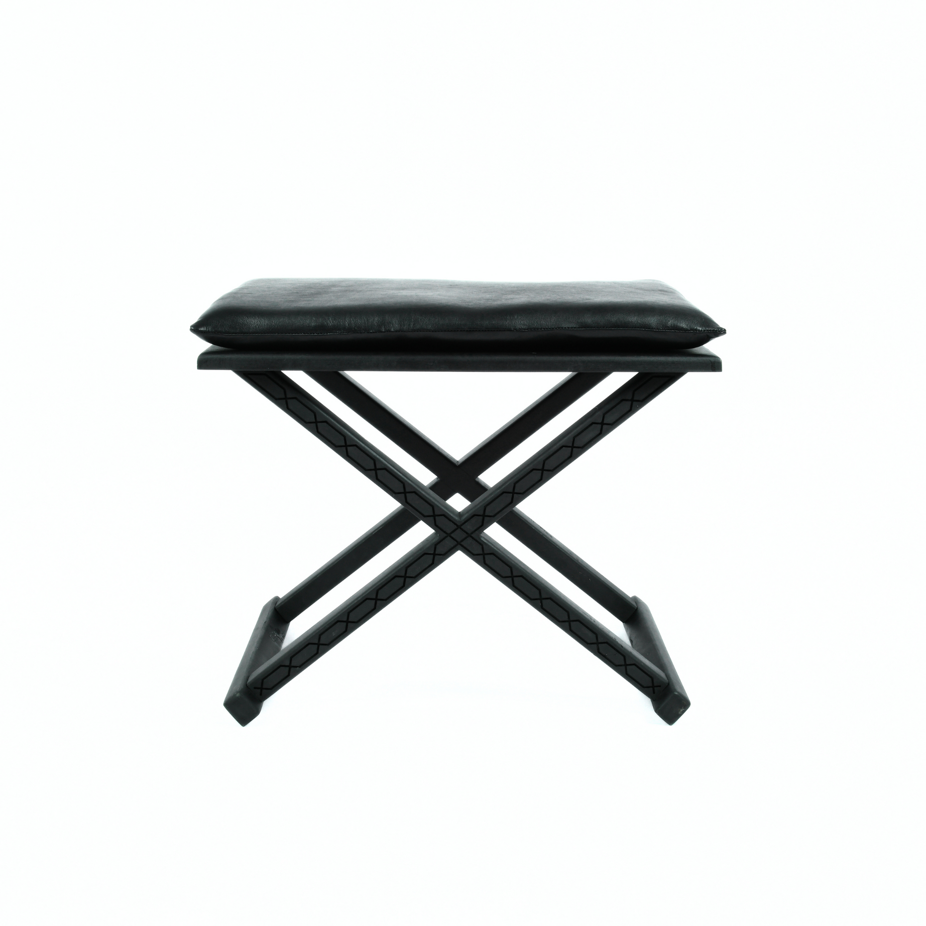 Handcrafted Mid Century-Modern X Stool & Coffee Table The Versatile 2-in-1 Solution