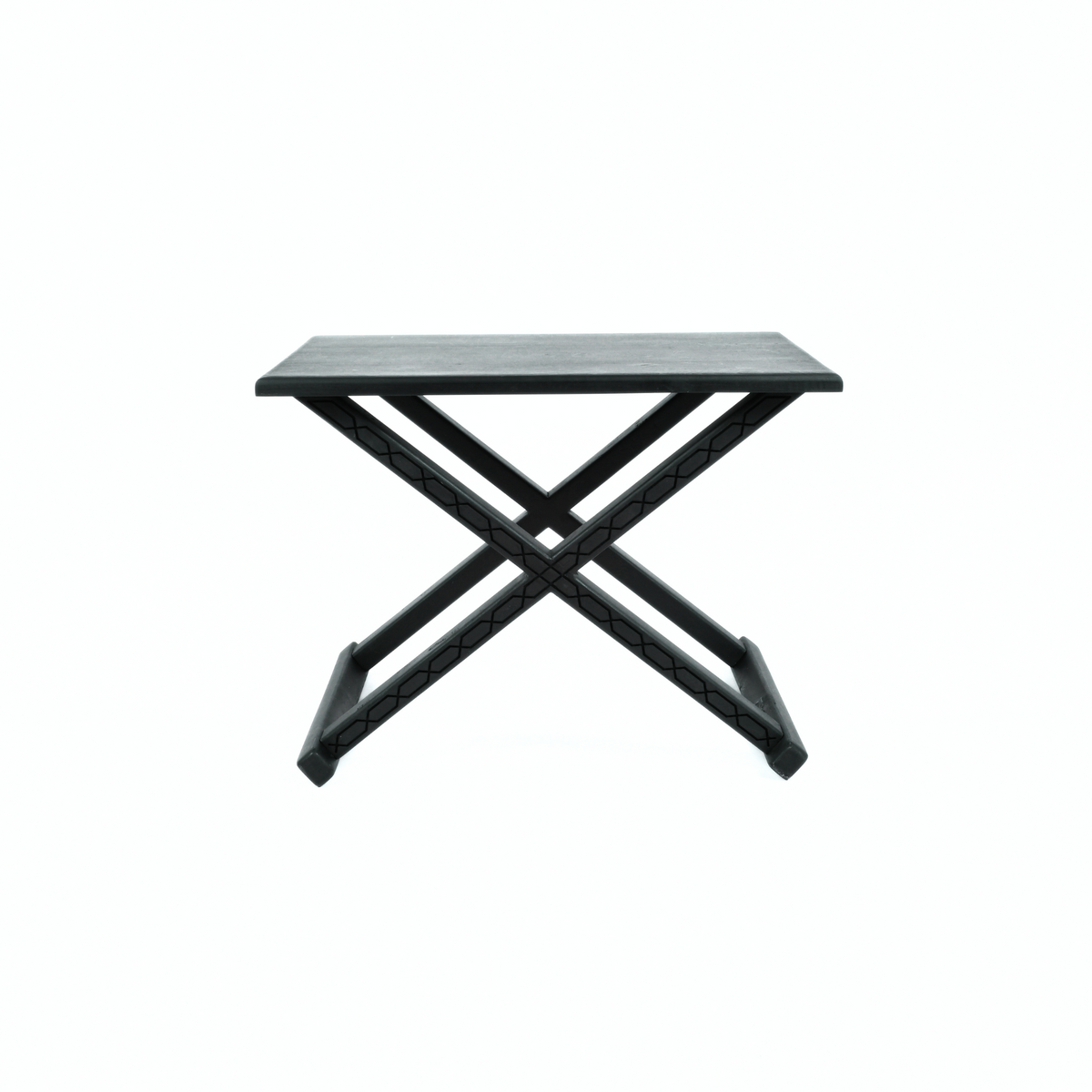 Handcrafted Black Multipurpose X Stool & CoffeeTable The Versatile 2-in-1 Solution