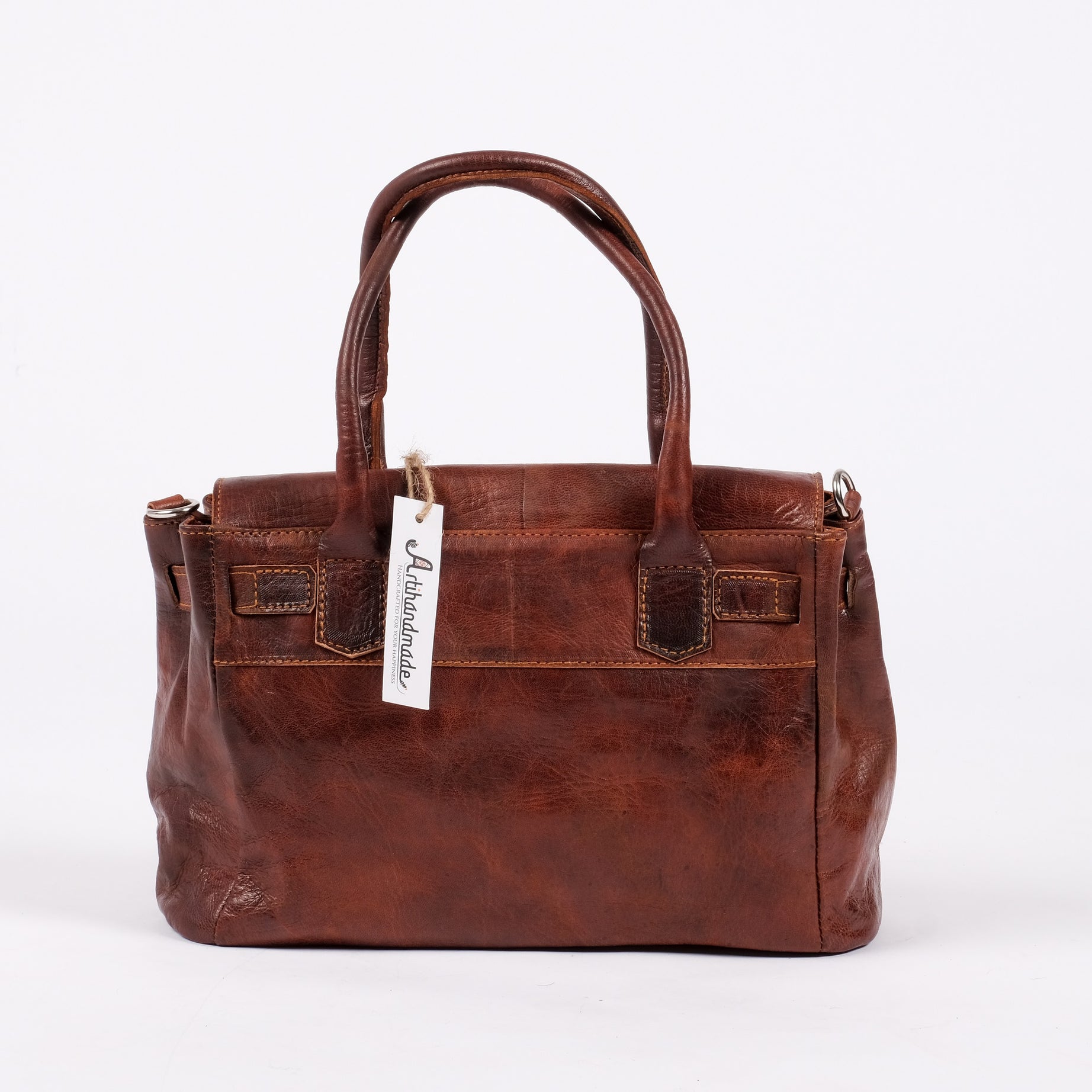 Premium Set of 3 Leather Kilim Travel Bags - Unique and Stylish